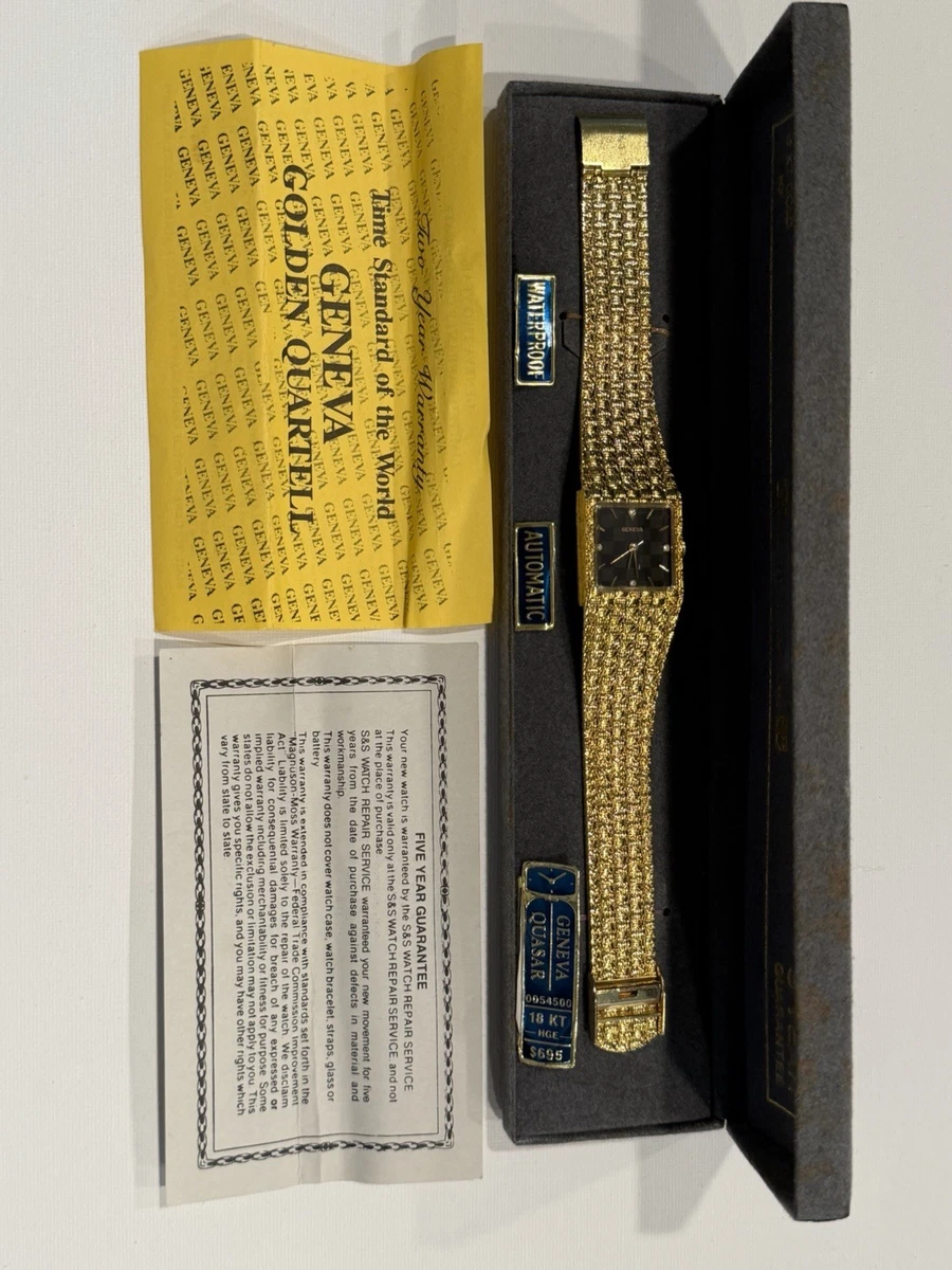 Geneva 17 Jewels Wristwatches for sale | eBay