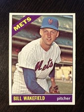 1966 TOPPS #443 BILL WAKEFIELD NEW YORK METS NM *Hot Corner Vintage*