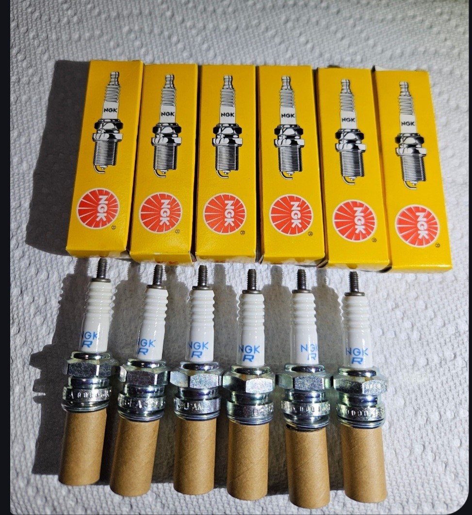 Lot of 6 Genuine NGK 5531 Nickel Spark Plugs