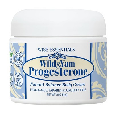 Wild Yam Cream Made with phytoestrogen, natural progesterone, Chaste Tree Ber...