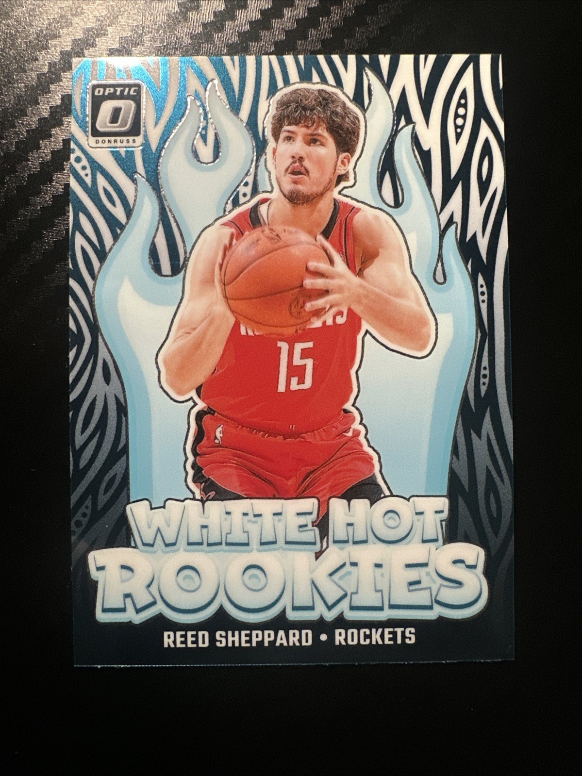 2024-25 Panini Donruss Optic Reed Sheppard RC White Hot Rookies #12 (F4)