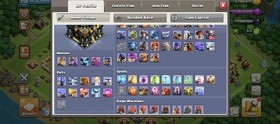 TH17 Heroes 97/98/79/71/45 | FREE NAME CHANGE | GOOD HEROE EQUIPMENT | CHEAP !!!