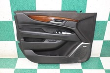 15-20 Escalade Black Front Driver Side Left Lh Interior Door Trim Panel Oem