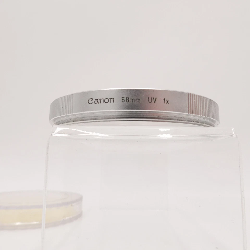 Canon 58mm Skylight 1x Camera Lens Filter - Good Condition OT-6627 - Image 2 of 2