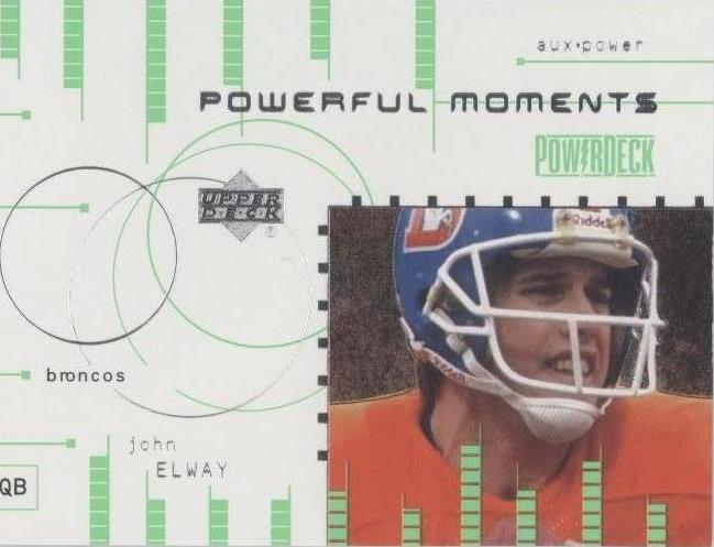 1999 Upper Deck Powerdeck John Elway #AUX-P3 - 1 of 2
