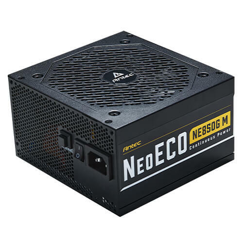ANTEC NE850G M NeoECO PSU 850W 80+ Gold ATX Power Supply 120mm Fan Full Modular - Picture 2 of 9