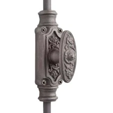 Signature Ironmongery Dalston Door Iron Cremone Bolt 9 feet Antique Iron Upto 9'