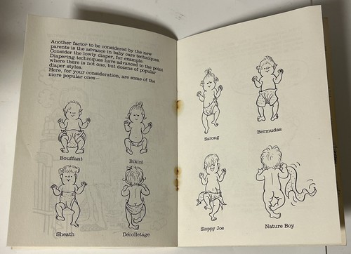 Hallmark How to Care For The Shiny New Baby greeting card booklet Berenstain Vtg - Picture 6 of 8