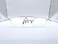 Silhouette Eyeglasses Frames Only, 7395 40 6073, 140, Titanium, Gray, Austria