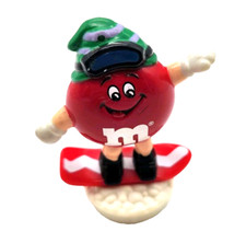 Red M&M 1996 Vintage Candy Tube Topper Ornament M & M Mars, Inc Christmas Tree