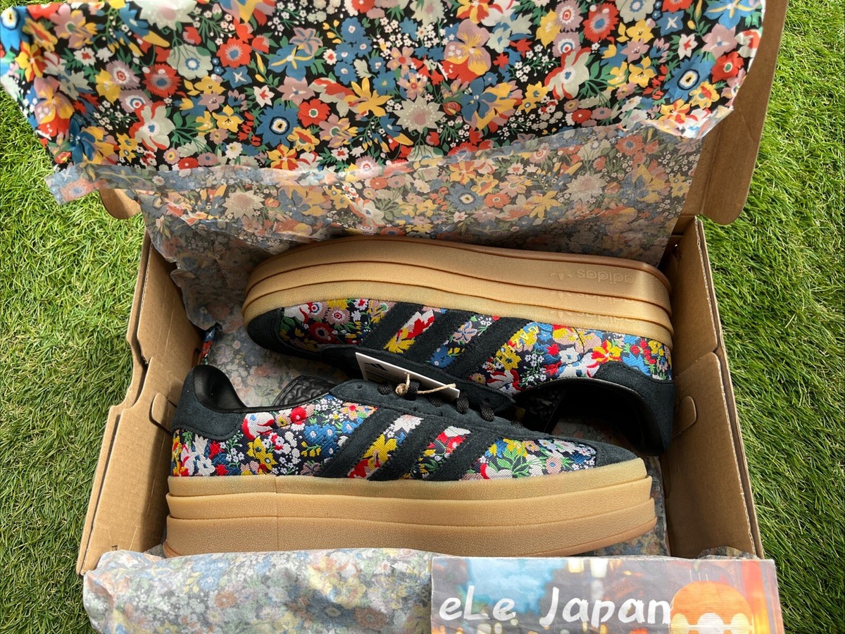 ★adidas★ Gazelle Bold x Liberty London JI2572 Liberty London X Wmns Gazelle Bold 'Floral Embroidery