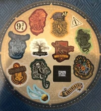 Harry Potter Iron on Patches, Houses, Quidditch, Seeker, Dark Mark, Pick yours!