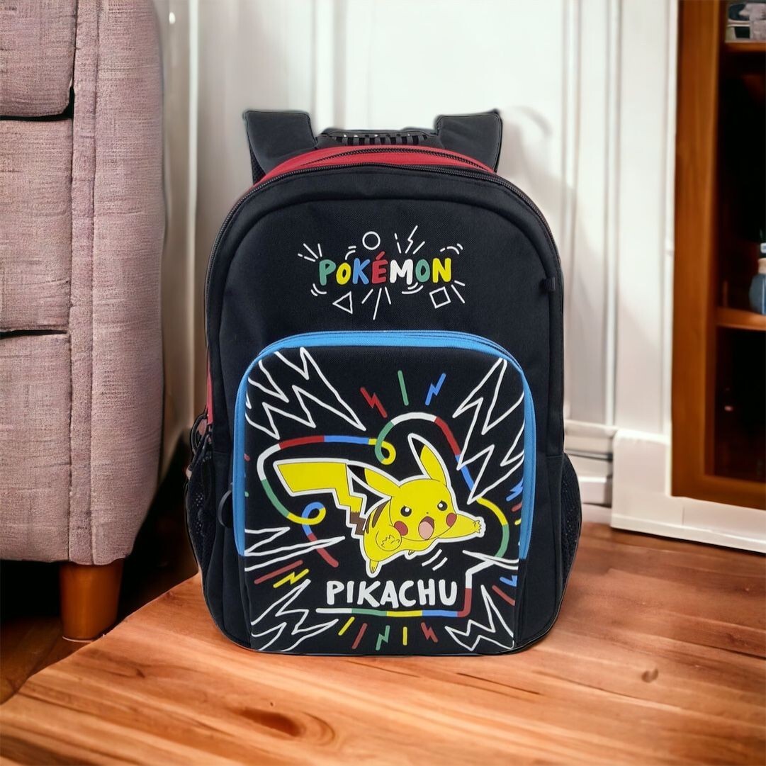 Mochila Pikachu Pokemon 42cm