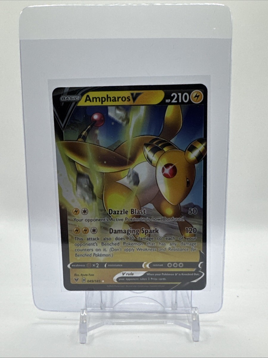 Ampharos V 49/185 - Pokemon Vivid Voltage TCG - NM - C1