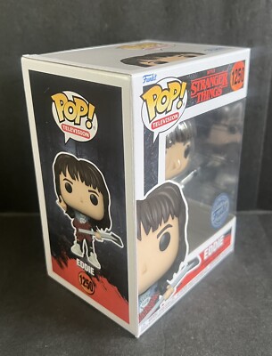 Funko Pop! Stranger Things Eddie with Guitar #1250 Special Edition