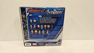 Marvel Avengers Chibis Complete set of 12 with 2 Rare Platinum New