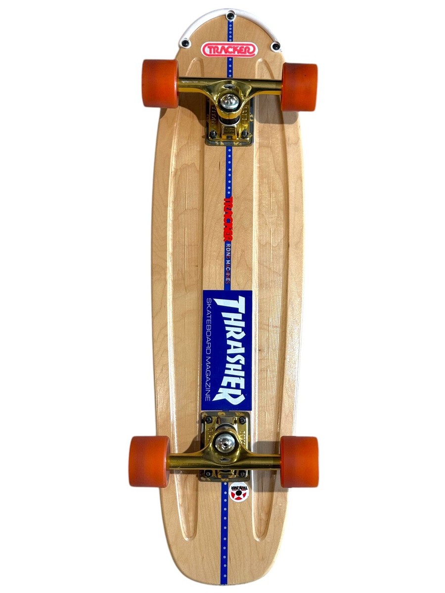 Vintage 1970's Style Tracker Skateboard Deck w/TI-LITE Trucks