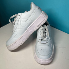 Nike Womens 38 Air Force 1 Pixel Ghost Aqua Size 7 CK6649-400