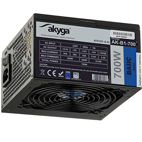 AKYGA Alimentation ATX Compatible Basic AK-B1-700E 700W (U8N)