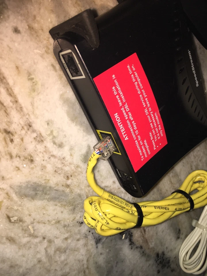 SpeedStream 5100 ADSL Modem 060-E141-A01 Efficient Networks - Image 2 of 3