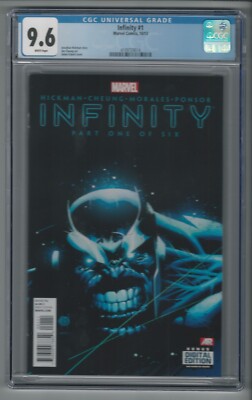 Infinity #1 CGC 9.6 NM+ Marvel Comics 10/13 Thanos Adam Kubert Cover Jim Cheung