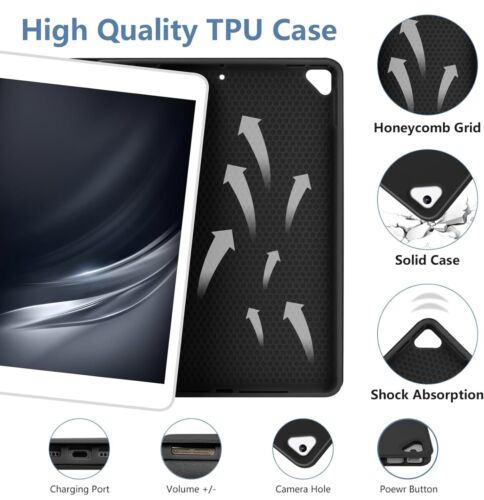 Keyboard Case For iPad 9th /8th /7th (2021/2020/2019) 10.2 Inch Cover - Picture 3 of 7