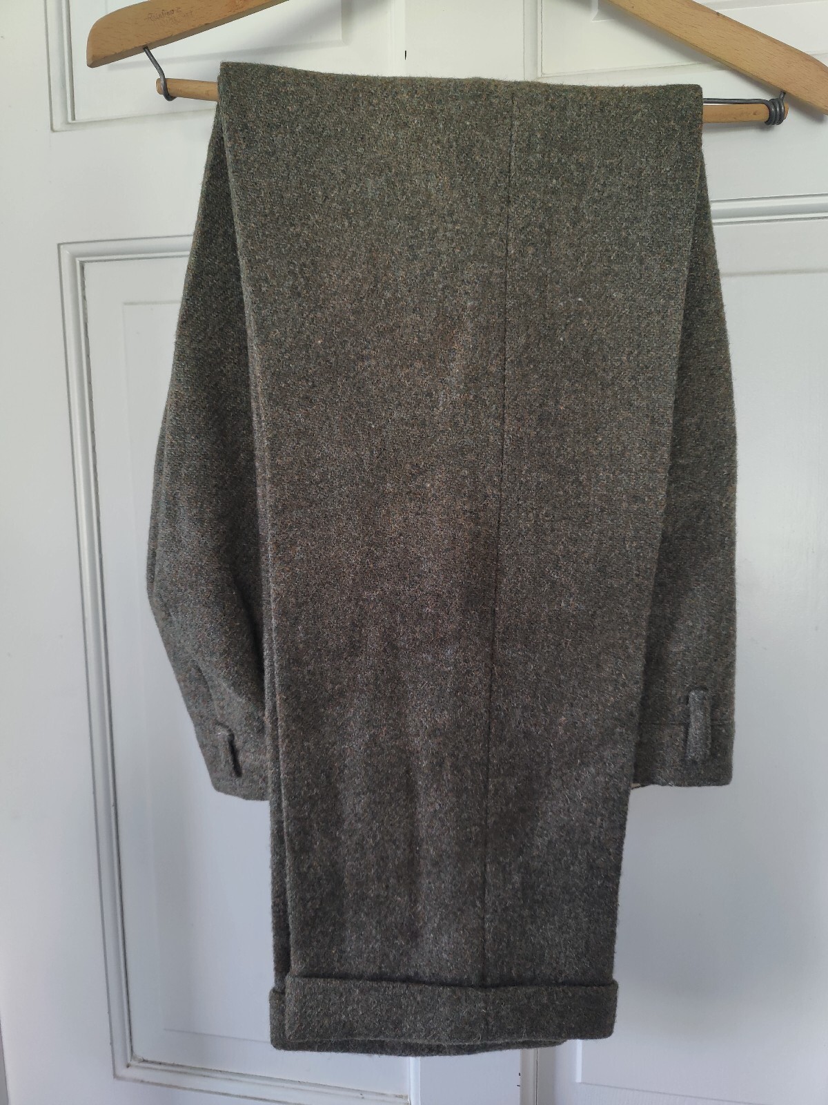 Burton Tailored Harris Tweed Pure Wool Suit Sport Coat & Pants Size 40, 30x29 image 9