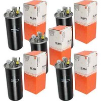 5X Mahle / Knecht Kraftstofffilter KL 454 Fuel Filter FüR Audi A6 Allroad 4FH C6