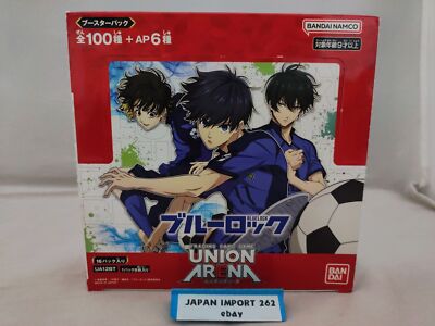 Bandai Union Arena - Blue Lock Booster Pack Box TCG Sealed UA12BT