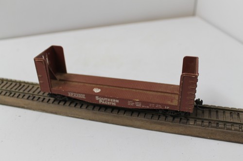 Coche plano Athearn 1450 escala HO 40' SUJETADOR SP 23507 Southern Pacific Kadee's | Zustand: Used