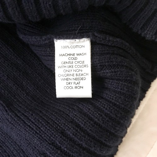 Maglione uomo Calvin Klein quarto zip taglia XL - blu navy, a costine, finto collo - Foto 6 di 11