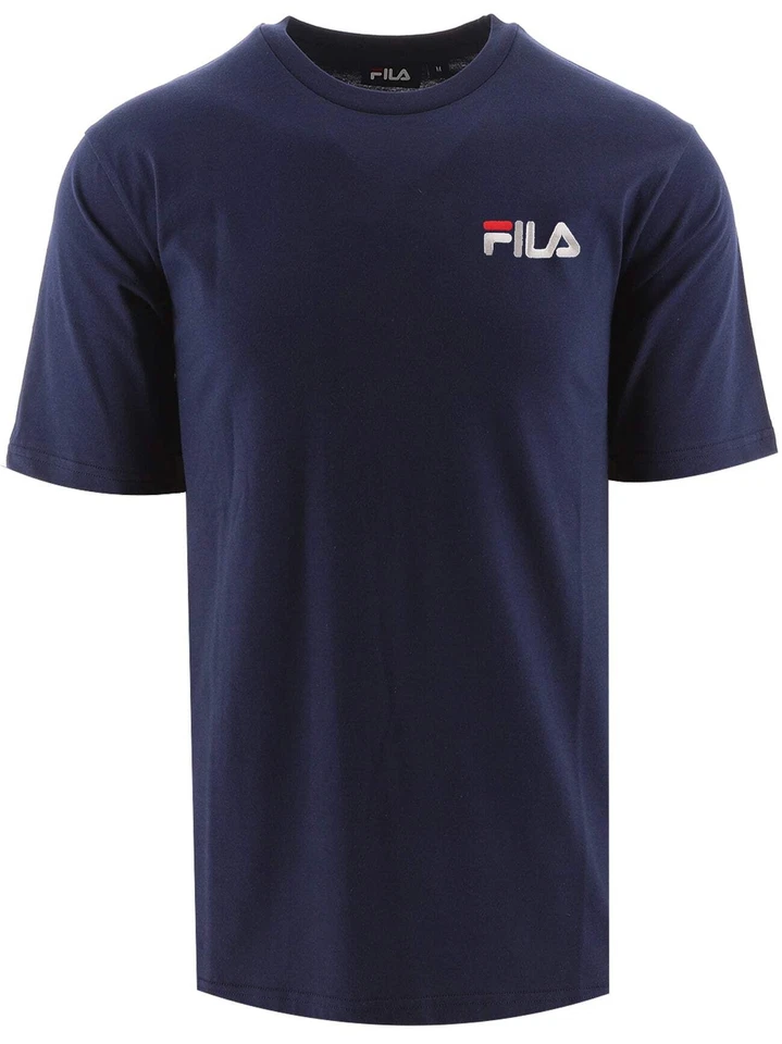 FILA Mens Francis Graphic T-Shirt Crew Neck Cotton Tee Top Logo Casual Sportswea - Image 2 of 4