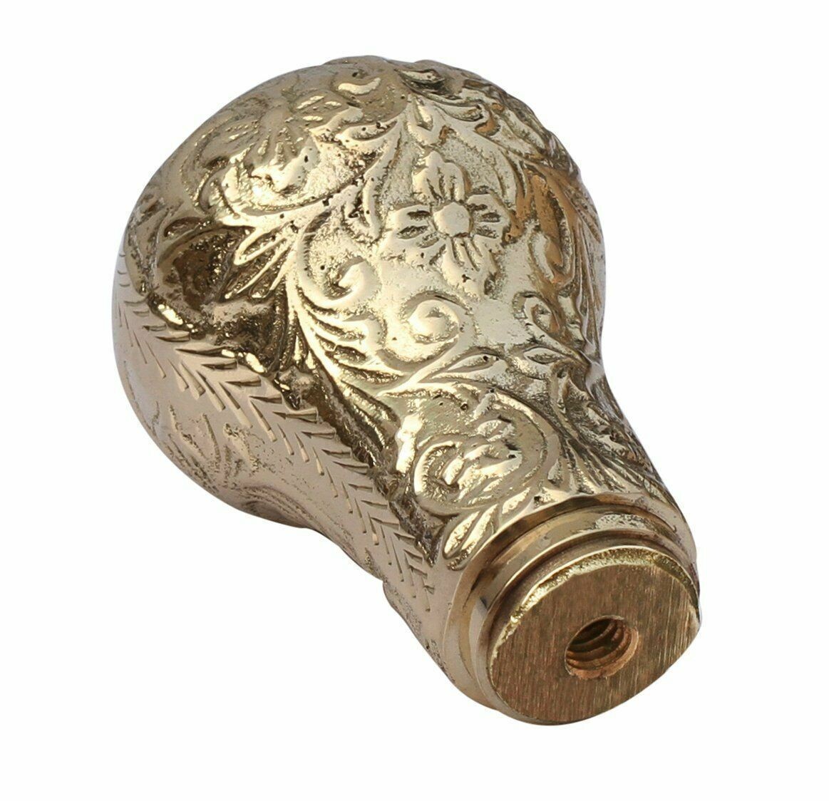 SOLID BRASS DESIGNER HEAD HANDLE FOR WALKING STIC… - image 3