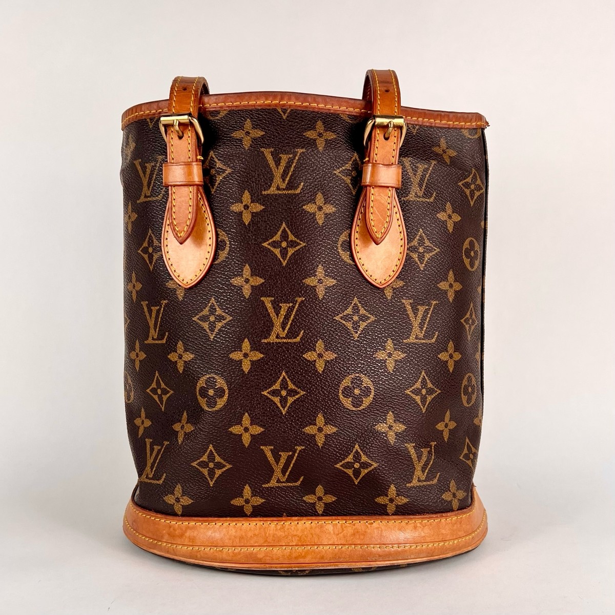 Louis Vuitton Monogram Petit Bucket Bag SD0021 | eBay