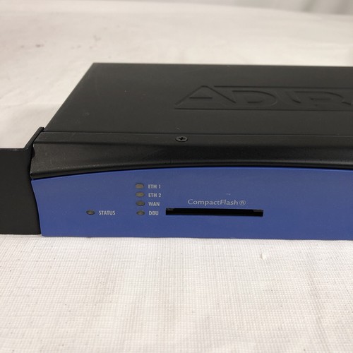 ADTRAN NetVanta 3430 2-Port 10/100 Router 1202820G1 With WAN-T1 & DBU Module - Picture 3 of 6