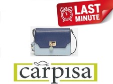 Borsa Donna Carpisa Originale Blu e Azzurra Piccola Tracolla Elegante e Sportiva