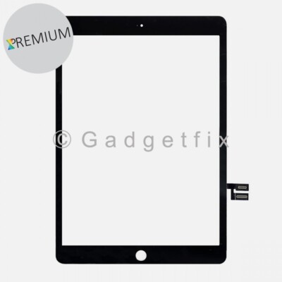Black Touch Screen Digitizer Copper Film + Adhesive Replacement For iPad 9 10.2''