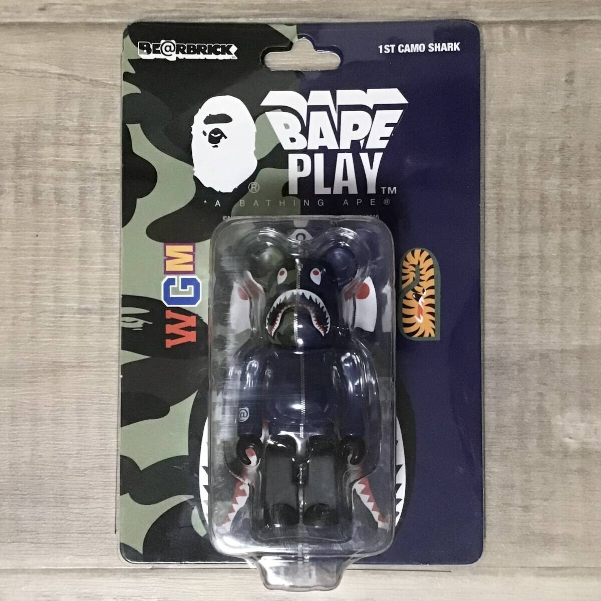 MEDICOM TOY - 【 BAPE X MEDICOM TOY 】1ST CAMO BE@RBRICK BAPE x Medicom Toy Ready 1ST CAMO SHARK & Baby Milo BE