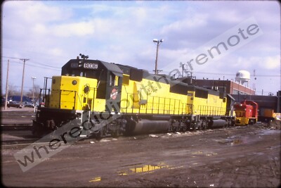 Original Dia Chicago & NorthWestern CNW 8036 EMD SD60 Proviso ILL 3-88 (CD) (G
