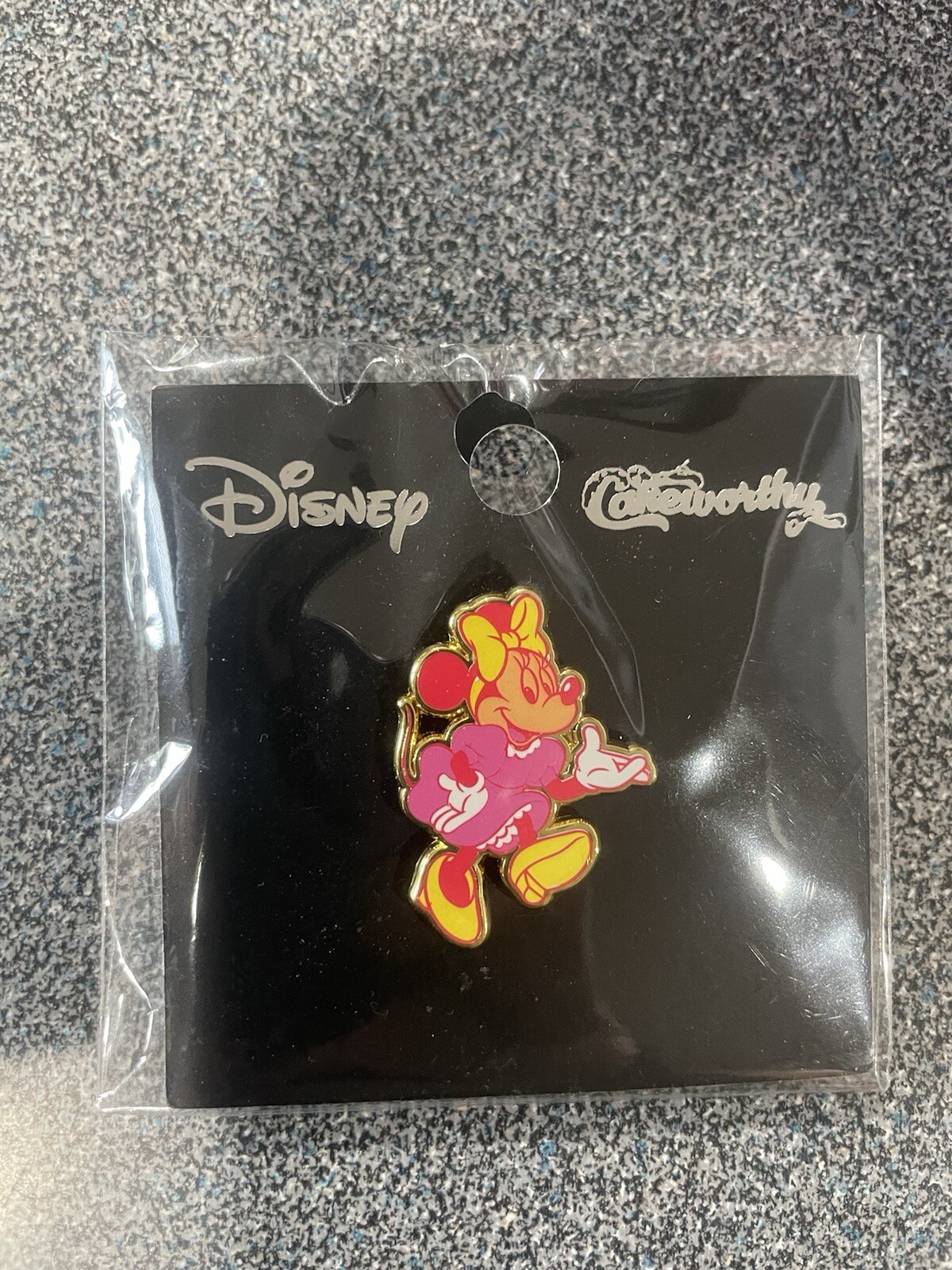 Cakeworthy Minnie Pin-NWT Disney Minnie Mouse Enamel Metal Pin