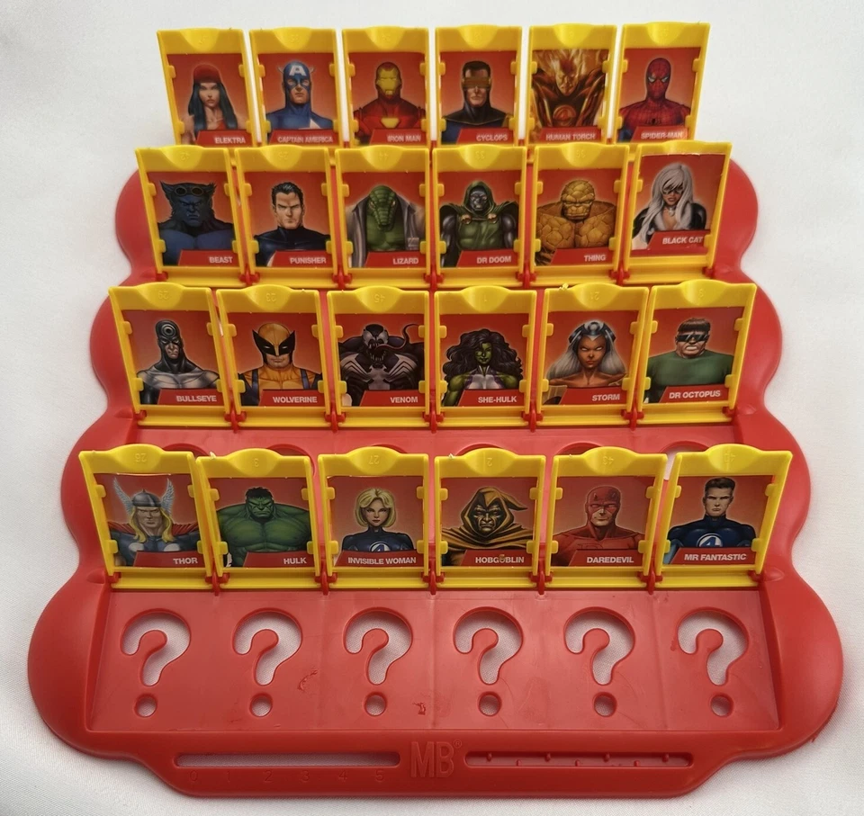 2005 Marvel Guess Who Game by Milton Bradley Complete in Great Cond FREE SHIP - Image 4 of 4