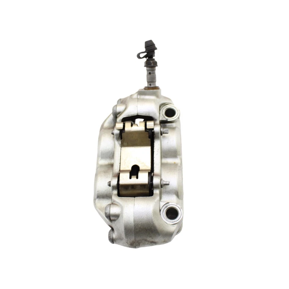 2008 - 2013 DUCATI 848 FRONT BRAKE CALIPER SET PAIR BREMBO RIGHT LEFT SILVER - Image 3 of 4