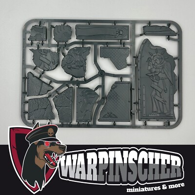 Warhammer 40K / 40000 - Sector Imperialis - Large Base Detail Kit Gußrahmen B