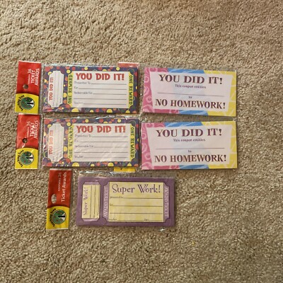 Vintage Teaching Tree - 5 Packs Of  36 Recognition Awards