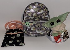 Star Wars Mandalorian Baby Yoda  Grogu Bounty Plush, Backpack,  Shoulder Bag
