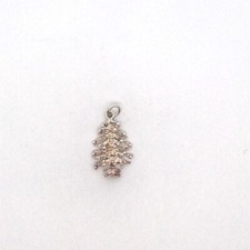 Sterling Silver Christmas Tree Charm C31013885 