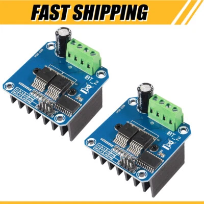 2Pcs Semiconductor BTS7960B Motor Driver 43A H-Bridge Drive PWM For Arduino