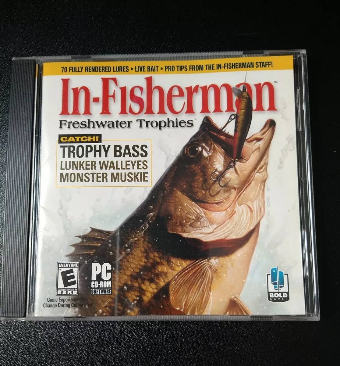 In-Fisherman: Freshwater Trophies PC Fishing Game CD-ROM 2004 Windows  Software 828068211035