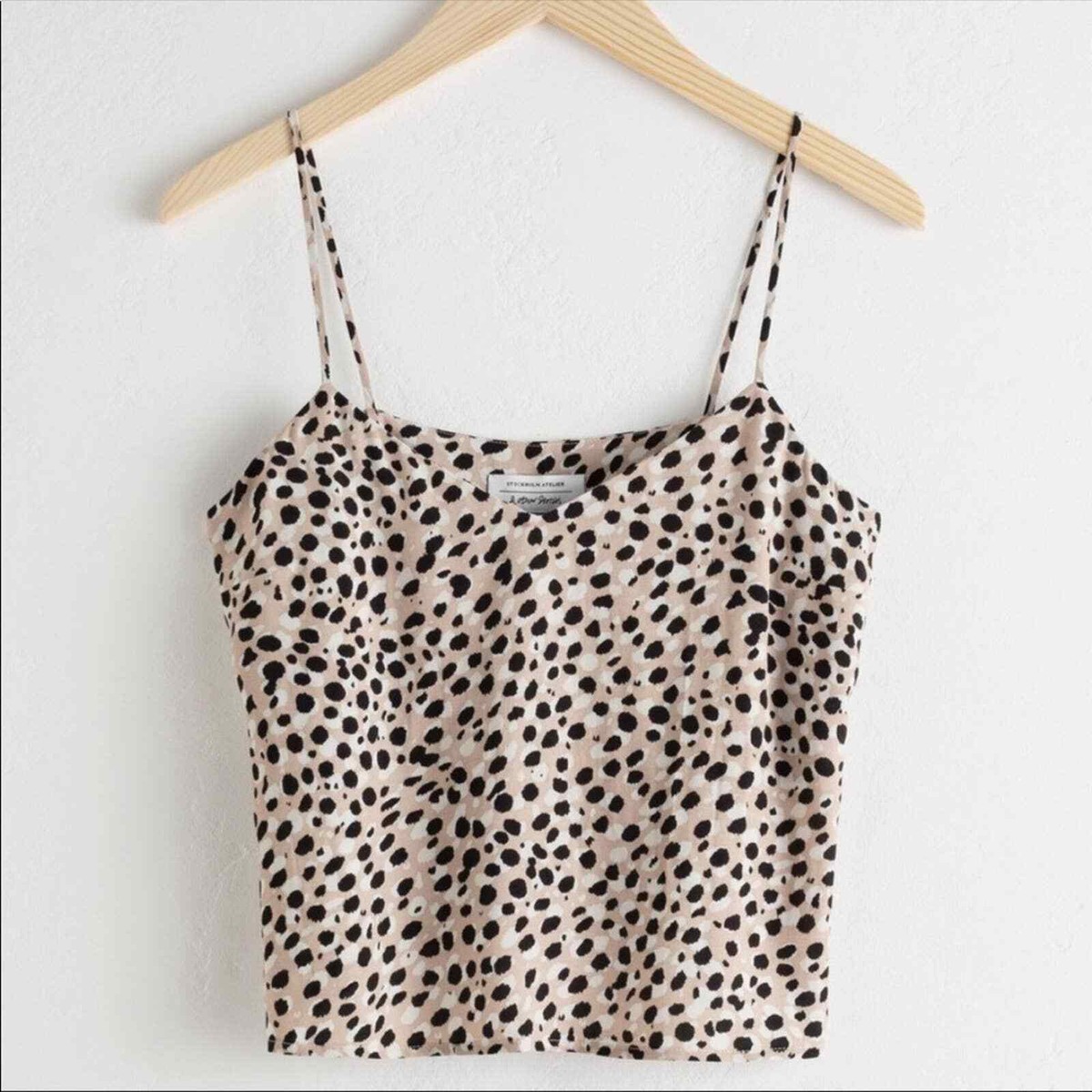 Stockholm Atelier & Other Stories Spaghetti Strap Tank Top Size 6