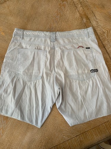 Oneill Hybrid Shorts Adult Size 36 Light Blue Flat Front Chino Casual Mens - Picture 3 of 4